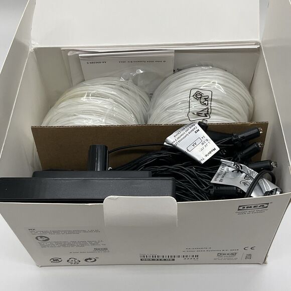 IKEA Solarvet Lantern 24 LED Solar Powered String Light Set 004.214.06 - Picture 6 of 7